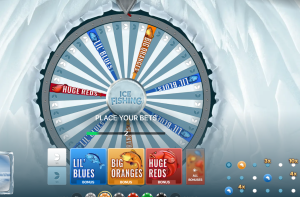 ice fishing spin wheel